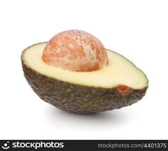 Avocado vegetable isolated on white background