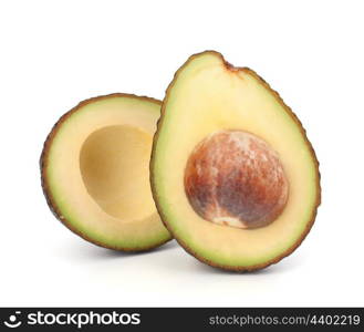 Avocado vegetable isolated on white background