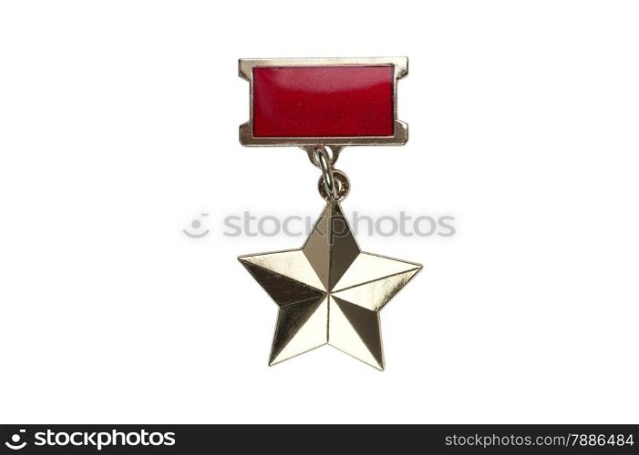 awards of the USSR badge of the medal of the Gold Star of the Hero of the Soviet Union