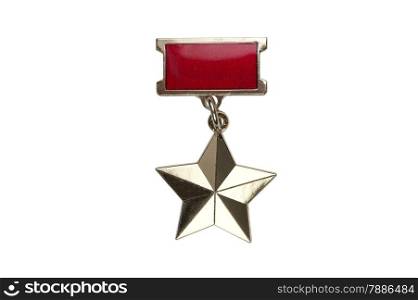 awards of the USSR badge of the medal of the Gold Star of the Hero of the Soviet Union