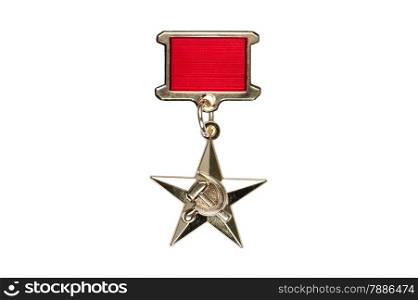 awards of the USSR badge of the medal of the Hero of Socialist Labor