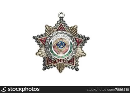 awards of the USSR badge of the medal of the peoples Friendship
