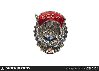 awards of the USSR badge of the medal of the Red Banner of Labor