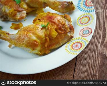 Ayam Goreng Kuning - chicken classic Indonesian dishes