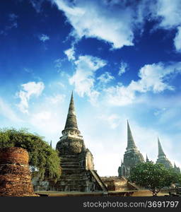 Ayutthay Historical Park in Thailand