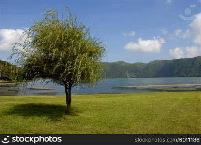 azores seven lake in s miguel island, portugal