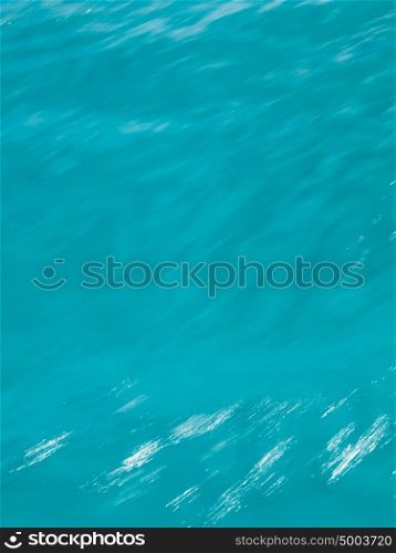 azure blue sea water blurring background