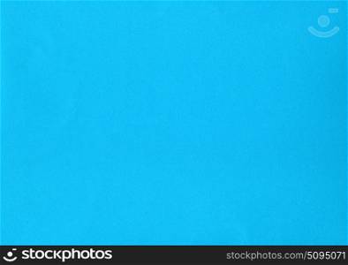 Azure color paper. Azure colour paper useful as a background