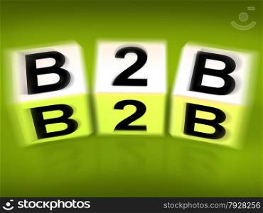 B2B Blocks Displaying to Business Commerce or Selling