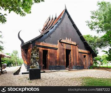 Baan Dam Museum (Black Temple) in Chiang Rai City, Thailand