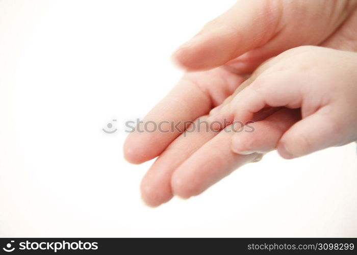 Baby&acute;s hand