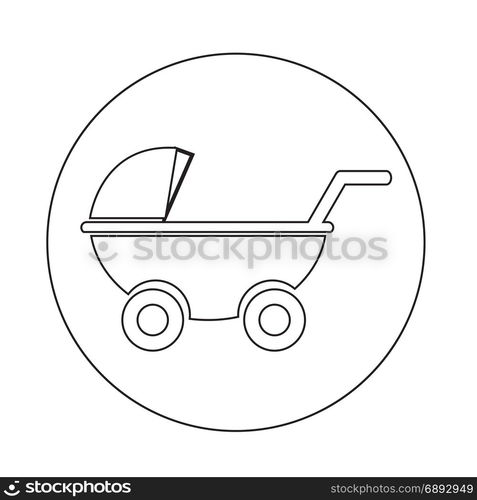 Baby carriages icon