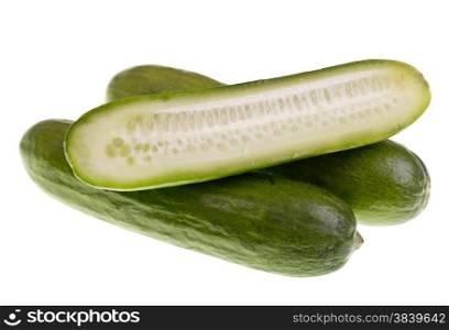 Baby Cucumber ? freshly sliced for a healthy alternative
