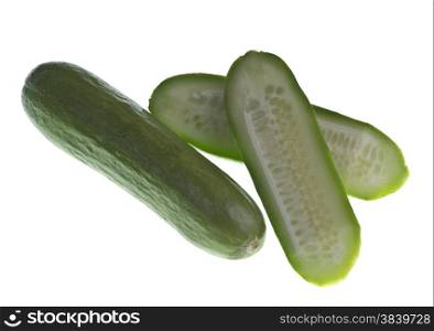 Baby Cucumber ? freshly sliced for a healthy alternative