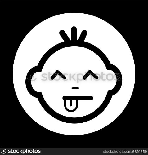Baby Face Icon