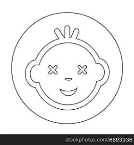 Baby Face Icon
