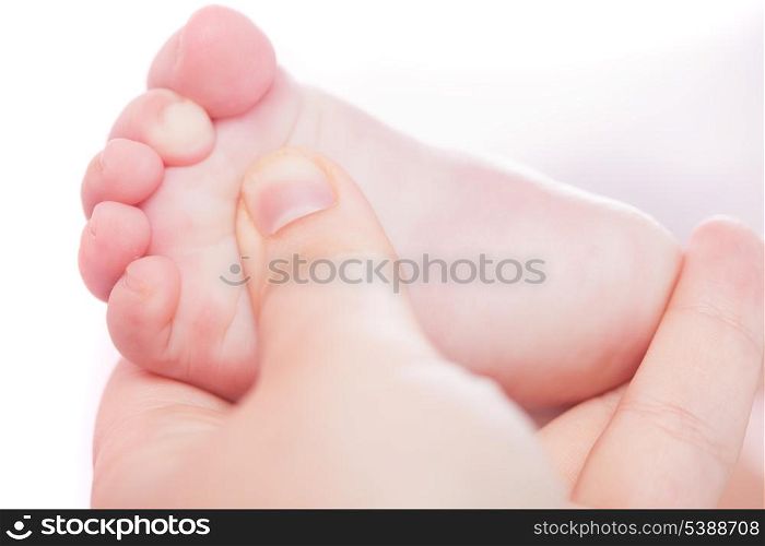 Baby foot massage - primitive reflex up to 3 month old baby