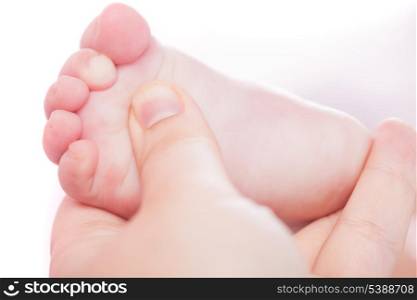 Baby foot massage - primitive reflex up to 3 month old baby