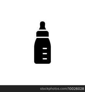 baby milk bottle icon vector design trendy