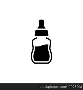 baby milk bottle icon vector design trendy