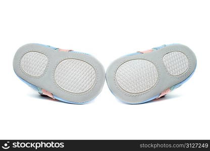 baby shoes isolated on white