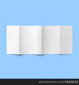 Back to school concept , hard cover blank white open dust jacket full spread isolated on blue.
