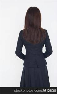 Back view of girl