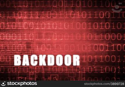 Backdoor on a Digital Binary Warning Abstract