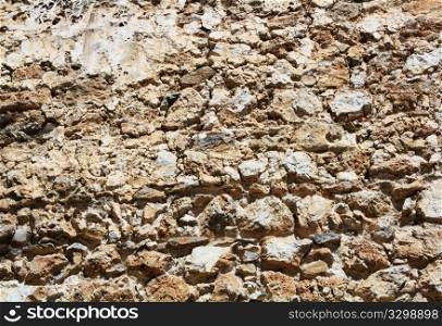 Backdrop from antique stone wall