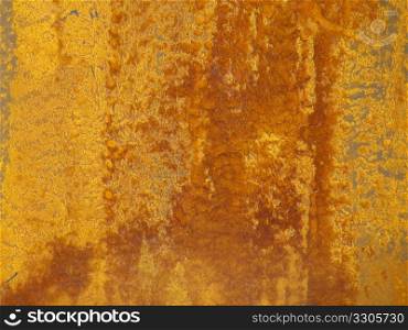 background and texture of a rusty metal wall