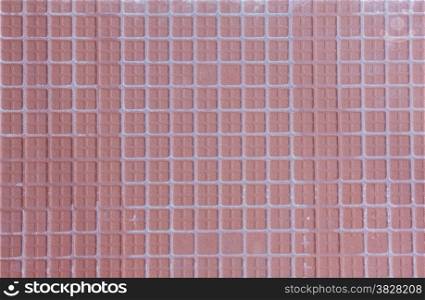 Background and texture of brown clay tile