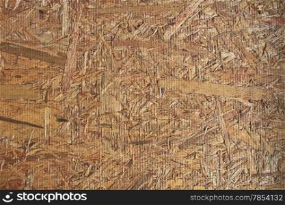 background and texture old recycled plywood chippings board