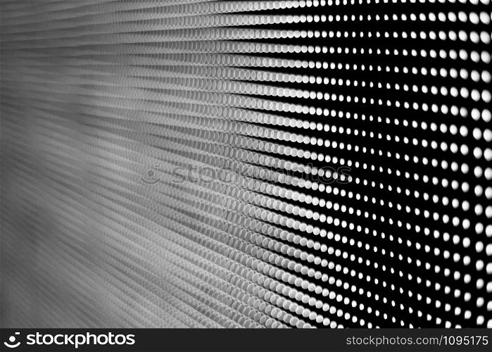 Background black and white screen technology LED modern and beautiful.