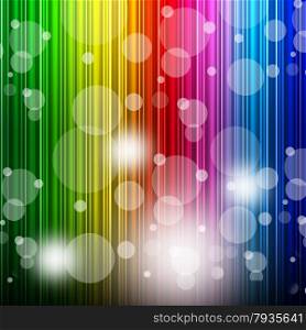 Background Bokeh Representing Backgrounds Template And Vibrant