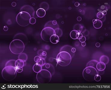 Background Bubbles Showing Empty Space And Copy