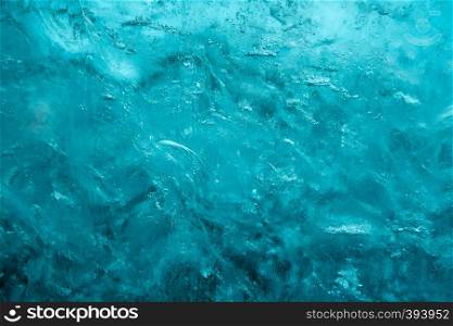 Background, close up image of an ice wall