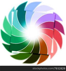 Background Color Meaning Backdrop Circular And Colourful