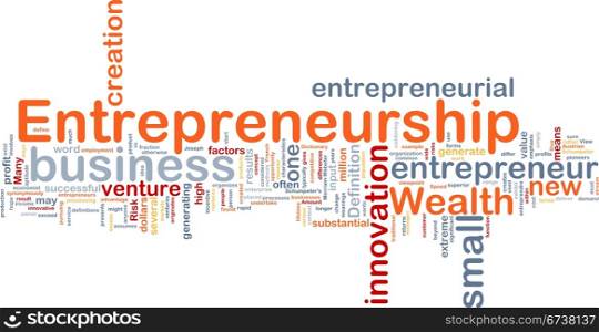 Background concept illustration of business entrepreneurship entrepreneur. Business entrepreneurship background concept