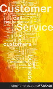 Background concept wordcloud illustration of customer service international. Customer service background concept