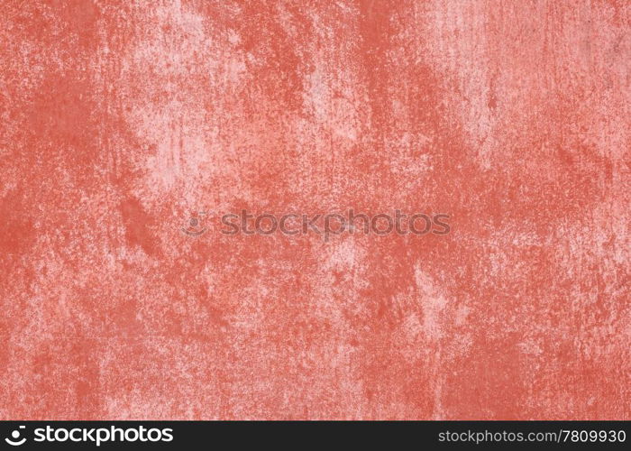 Background, concrete with red paint