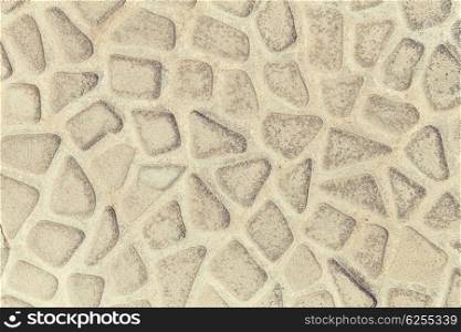background, design and texture concept - stone decorative tile texture