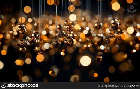 background design of sparkling flakes in the dark, creative background image