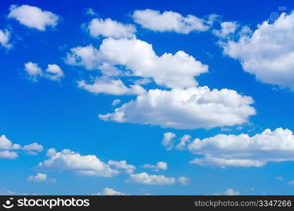 Background from beautiful clouds