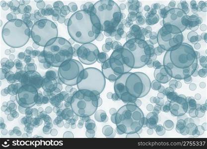 Background from blue circles. An abstract color background