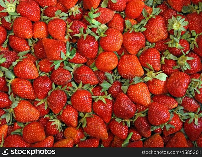 background from freshly harvested strawberries.. background from freshly harvested strawberries