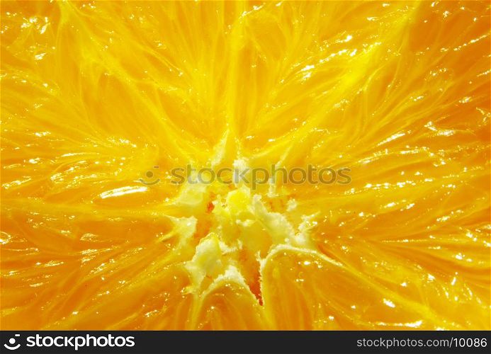 Background from ripe large oranges