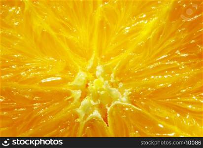 Background from ripe large oranges