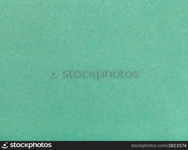 background from sheet of color green fiber paper close up