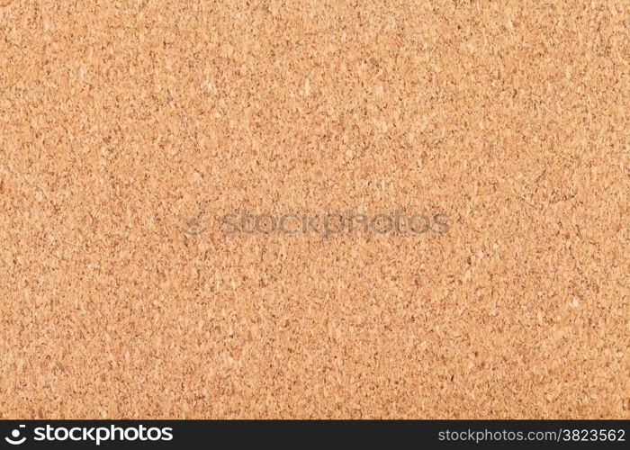 background from sheet of natural wooden cork close up