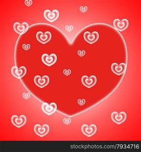 Background Hearts Meaning Valentine&rsquo;s Day And Backdrop